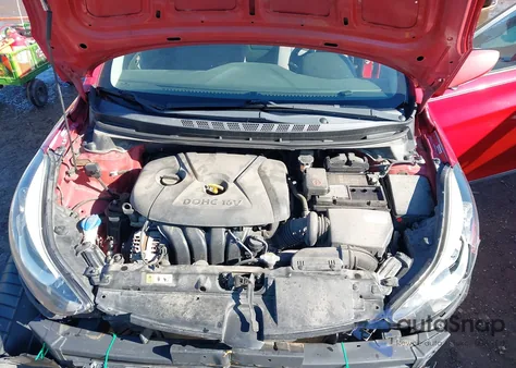 2014 Hyundai Elantra Se from USA, damaged, VIN KMHDH4AE7EU081912